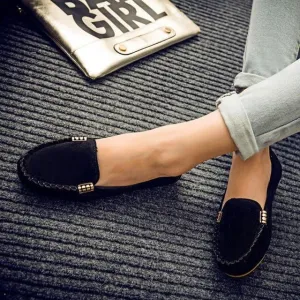 Women Flats shoes  Fashion Round Toe Platform Sweet Flat Casual Comfortable Ladies Shoes