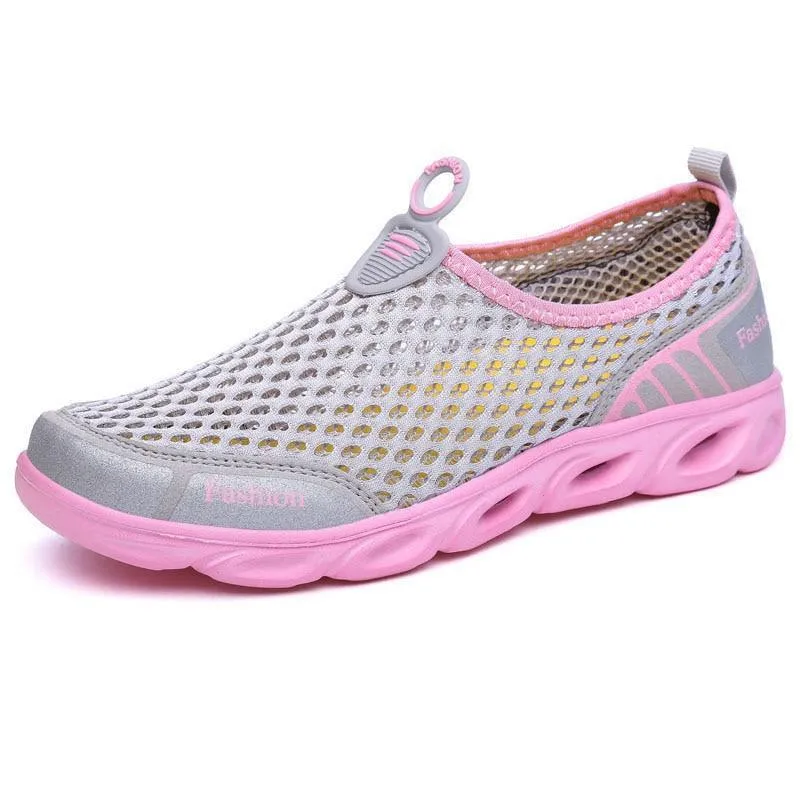 Women Loafers Breathable Fashion Mesh Shoes