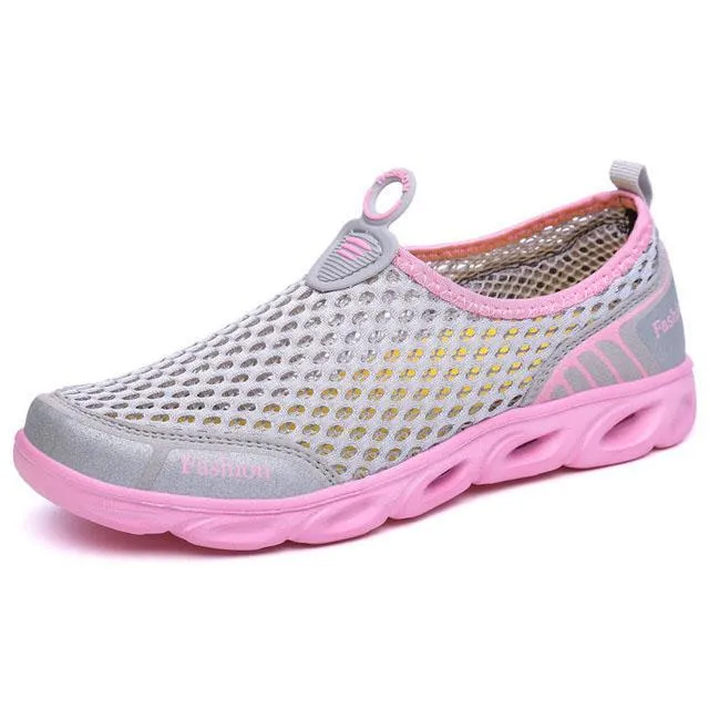 Women Loafers Breathable Fashion Mesh Shoes