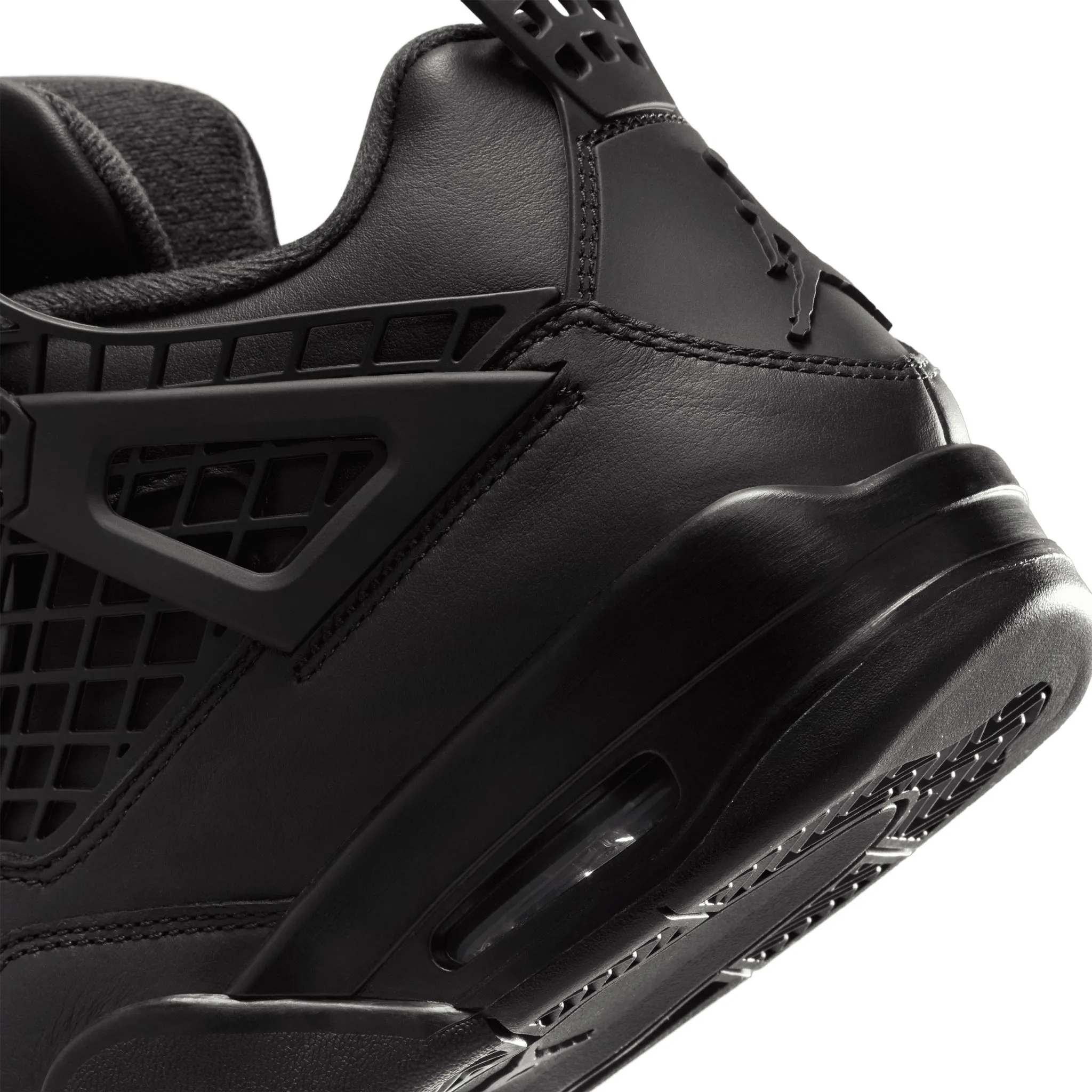Women's Air Jordan 4 Net Black/Black-Metallic Silver FN7251-001