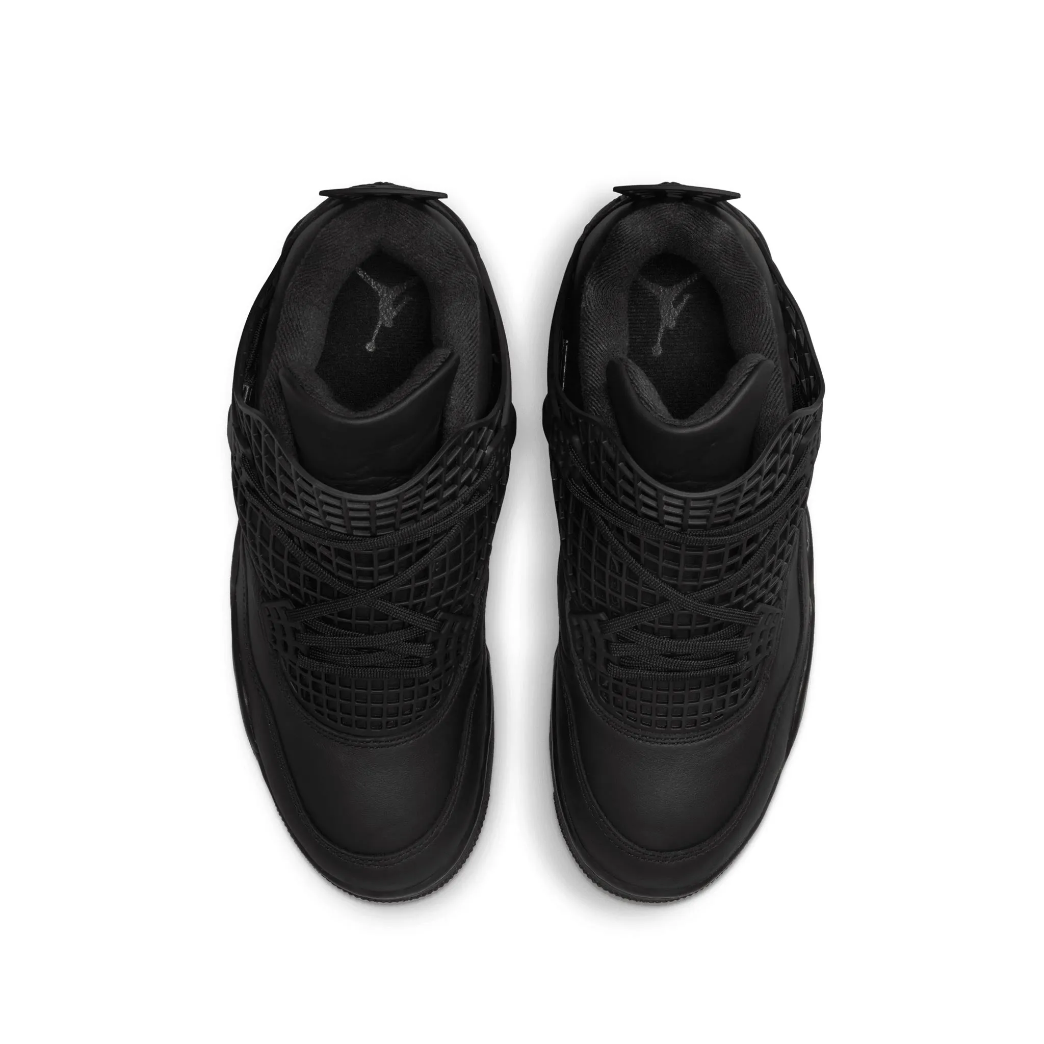 Women's Air Jordan 4 Net Black/Black-Metallic Silver FN7251-001