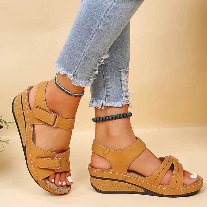 Women's Open-Toe Wedge Sandals