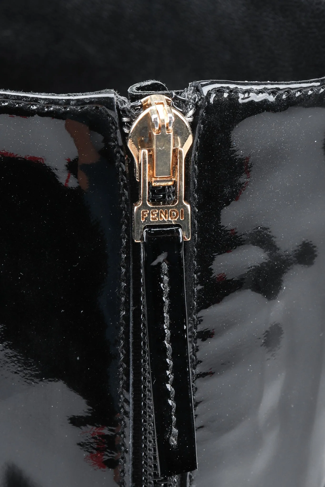 Zucca Patent Boots